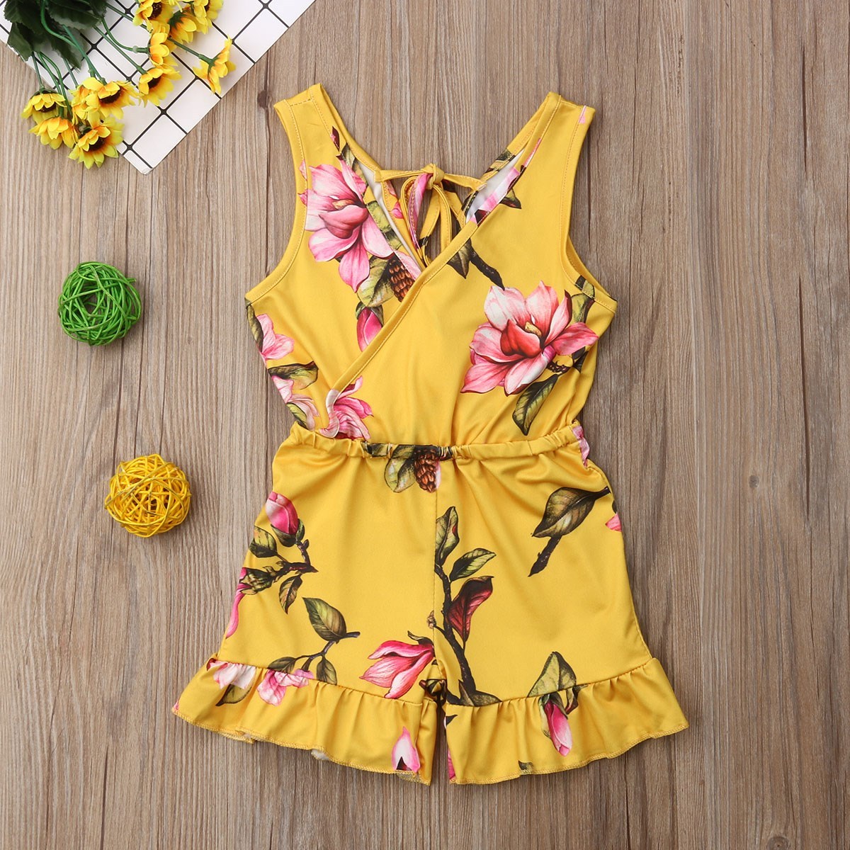 Girls Floral Outfits Clothes