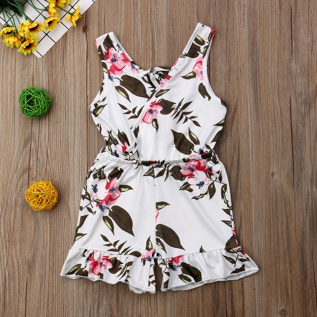 Girls Floral Outfits Clothes