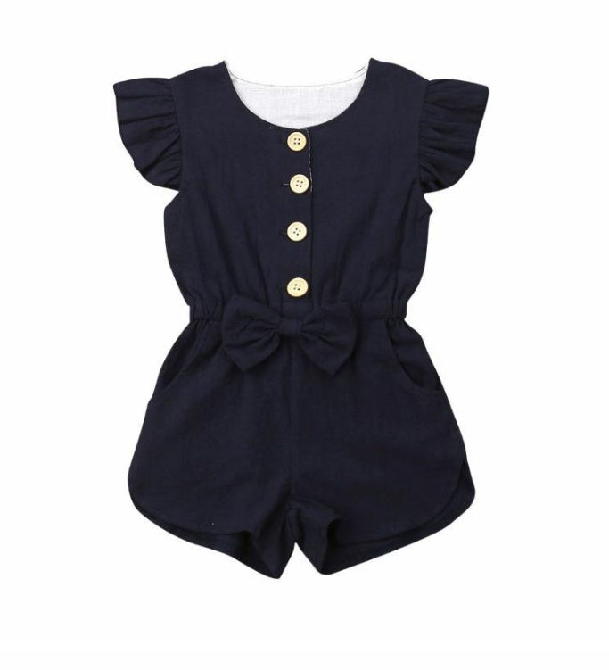 Toddler Girls' Summer Ruffle Romper