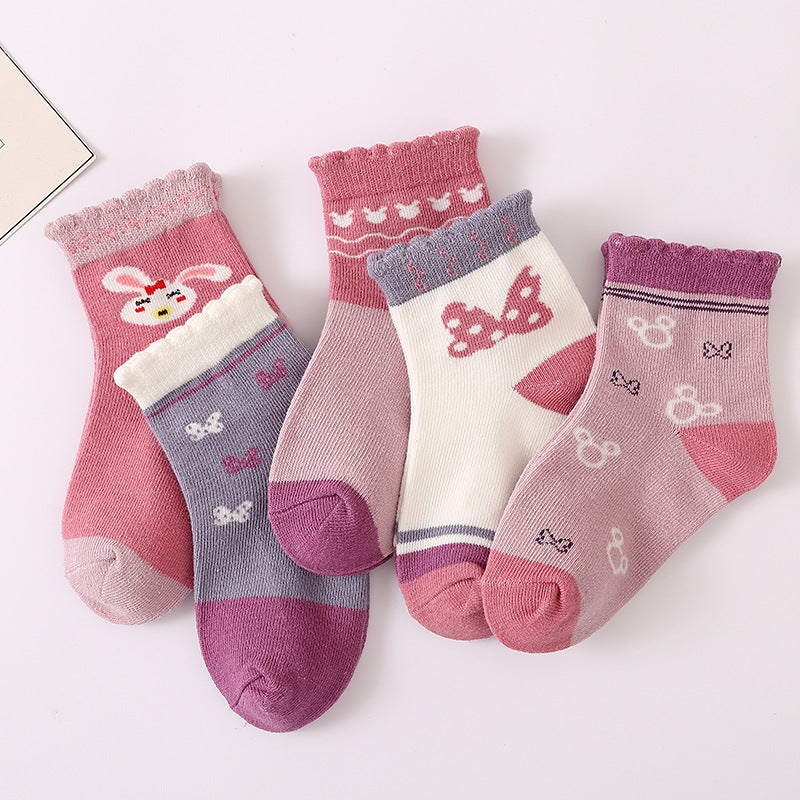 Children's cotton socks