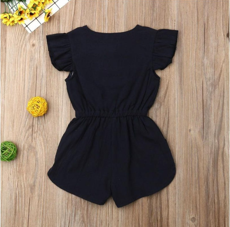 Toddler Girls' Summer Ruffle Romper