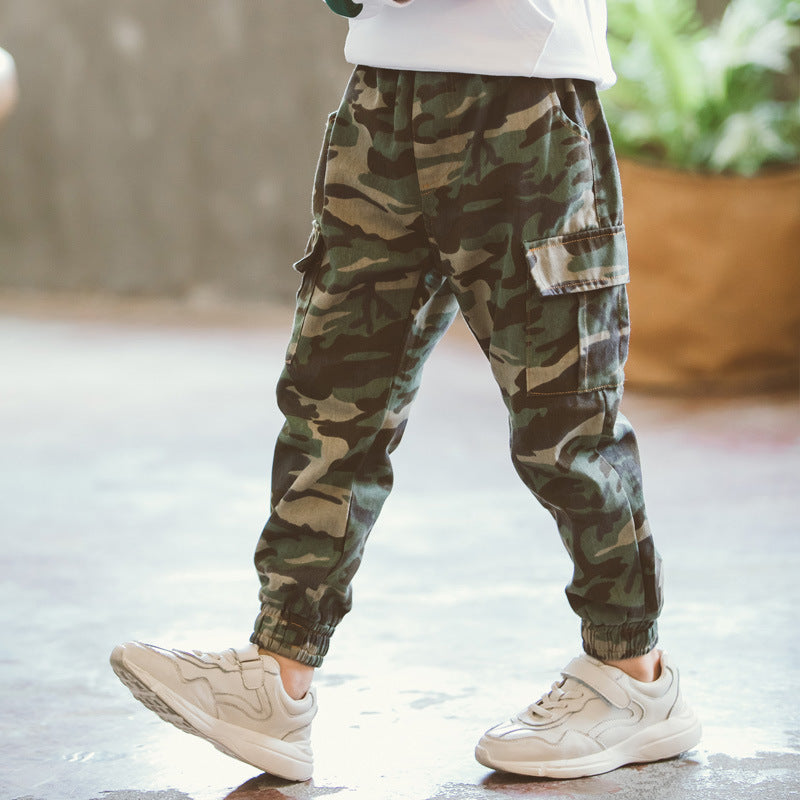 Military Camouflage Casual Trousers